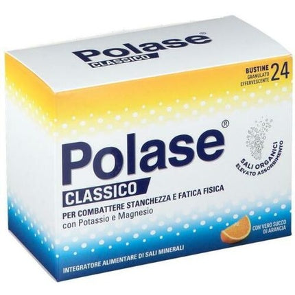 Supliment Electroliti, Polase, Classico, 24 Plicuri, Portocaliu