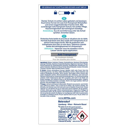 NIVEA Dry Active Deo Spray 150ml