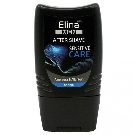 Aftershave Elina Med Men Sensitive, 100ml, negru
