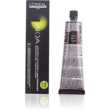 Vopsea de par L'Oréal Professional Inoa 6.32 Blond Inchis Auriu Iridescent 60ml