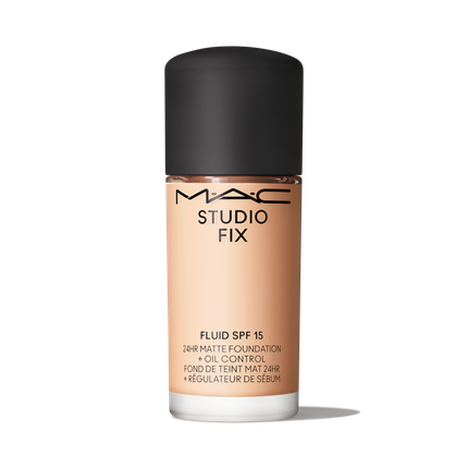 Fundă de ten MAC Studio Fix Fluid SPF 15 Mini 15 ml