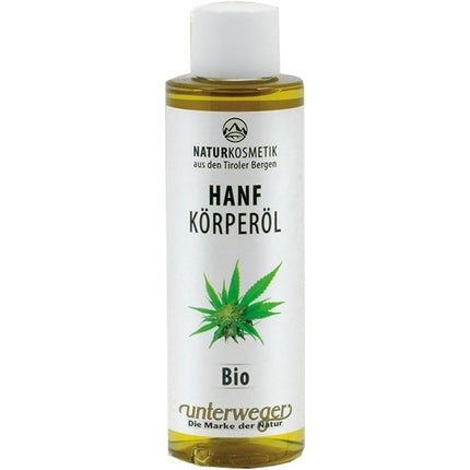 Ulei de corp Unterweger cu cânepă pentru piele sensibilă și delicată, 150ml