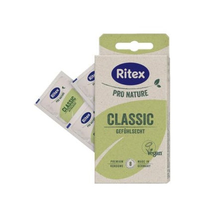Prezervative, Ritex, Pro Nature Classic, 8 buc, vegan