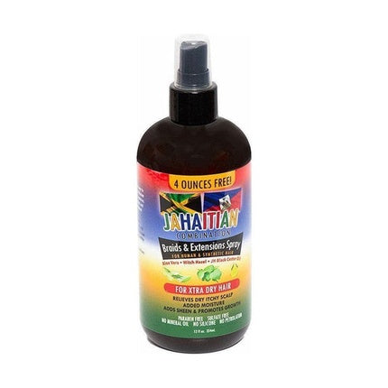 Spray de condiționare fără clătire, Jahaitian, Combo Braid & Extensions, 12 Ounces