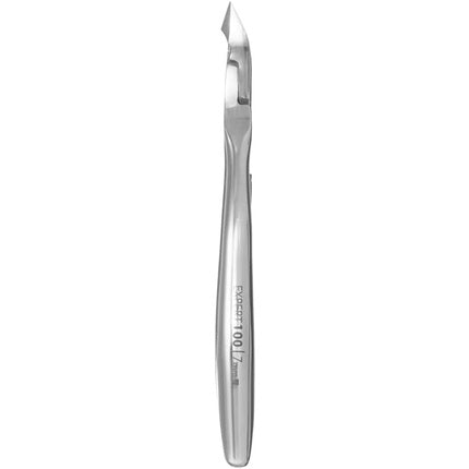 Forfecuță cuticule, Staleks Pro Expert 100, oțel inoxidabil, lamă 7mm