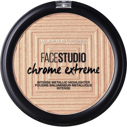Pudră Iluminatoare, Maybelline New York, Master Chrome Extreme, Auriu