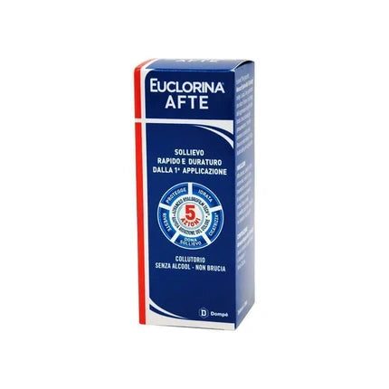 Euclorina Afte, Dompe Farmaceutici, 5 acțiuni, fără alcool, 120 ml