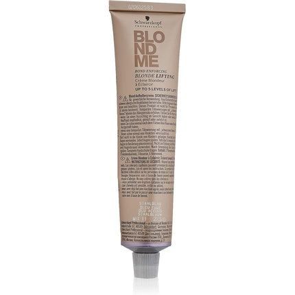 Vopsea de par, Schwarzkopf BM Bond Enf. Lift, albastru oțel, 60ml