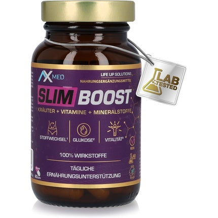 AxeMed Slim Boost Vitamine și Minerale cu Berberină HCl și Extract de Scorțișoară