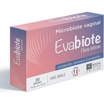 Evabiote X20, Besins Healthcare, Microbiote vaginal, 20 capsule
