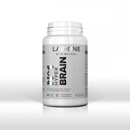 Supliment Lab One Hyper BRAIN, 60 Capsule, Alb