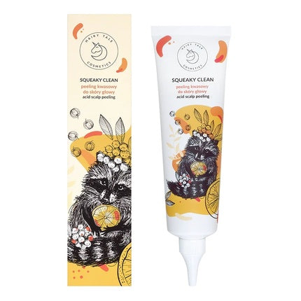 Peeling Acid pentru Scalp Hairy Tales Squeaky Clean, 150ml