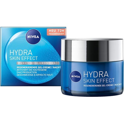 Cremă de Noapte Nivea Hydra Skin Effect cu Acid Hialuronic, 50ml