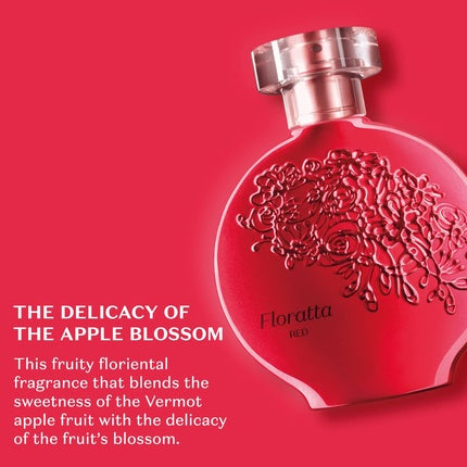 Eau De Toilette O Boticario Floratta Red, roșu, floral