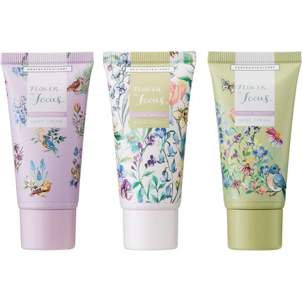 Cremă pentru mâini, Heathcote & Ivory, Trio Vegan Rosemary Lavender Sweet Orange, 3 x 30ml