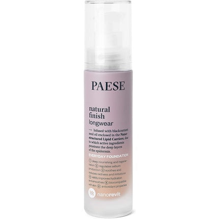 Fond de ten, Paese Cosmetics, Nanorevit 02 Porcelain, 35ml