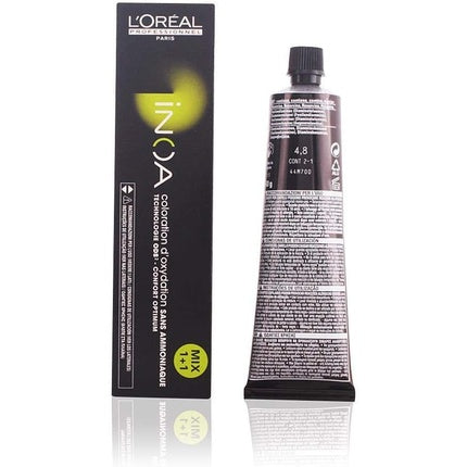 Vopsea de păr fără amoniac, L'Oréal Paris, Inoa Mochas 4.8, 60g