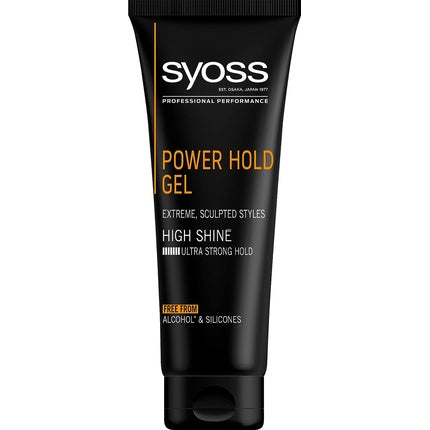 Gel de par, Schwarzkopf, Syoss Men Extreme Styling Power Hold, 250ml