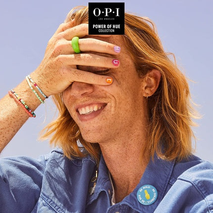 Lac de unghii OPI, Power Of Hue, verde, 15ml