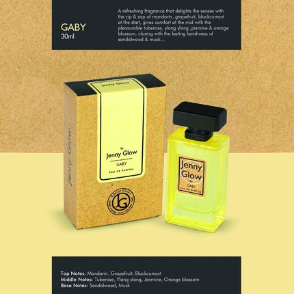 Parfum, Jenny Glow, Gaby, galben