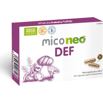 Supliment ciuperci, Mico Neo, 60 capsule, organic