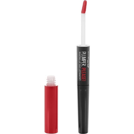 Crema buze, Maybelline Plumper Please!, 235 Hot & Spicy, roșu