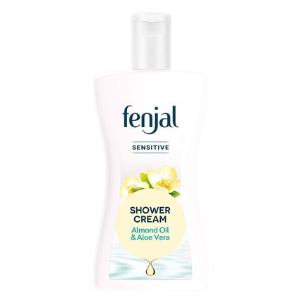 Gel de duș Fenjal Sensitive Cream Shower cu ulei de migdale și aloe vera