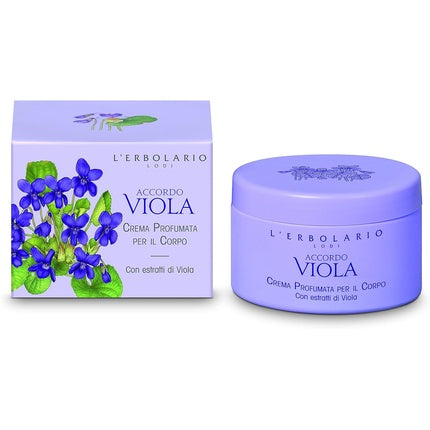 Crema de corp Accordo Viola, L'Erbolario, cu extracte de Viorel, 250g