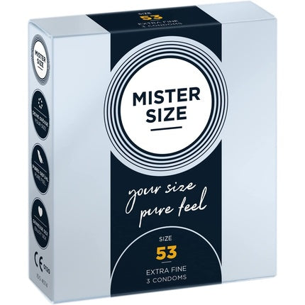 Prezervative, Mister Size, 53mm, ultra-sensibile