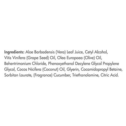 Balsam păr, Curaloe, Aloe Vera 80%, ulei cocos