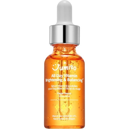 Serum Facial JUMISO All Day Vitamin C, 30ml, Ambalaj Sticlă Maro