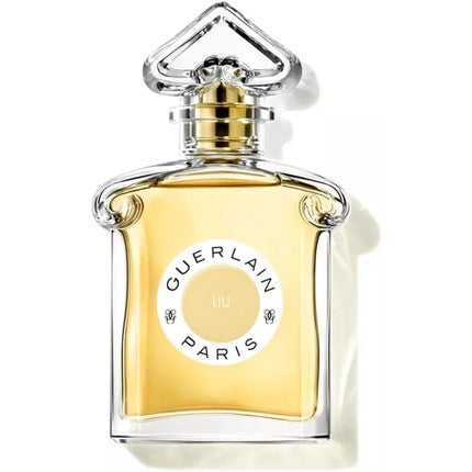 Eau de Parfum Guerlain Liu pentru femei, 75ml, flacon transparent cu dop argintiu