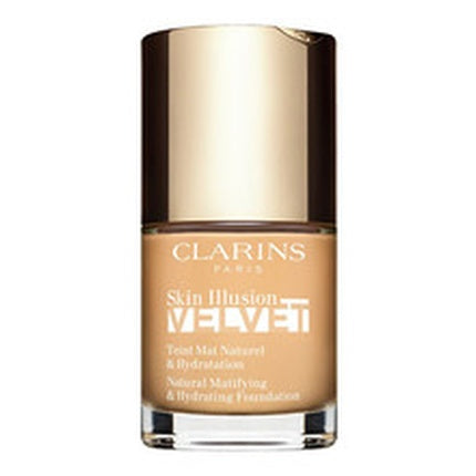 Fond de ten Clarins Skin Illusion Velvet 30 ml, culoare bej