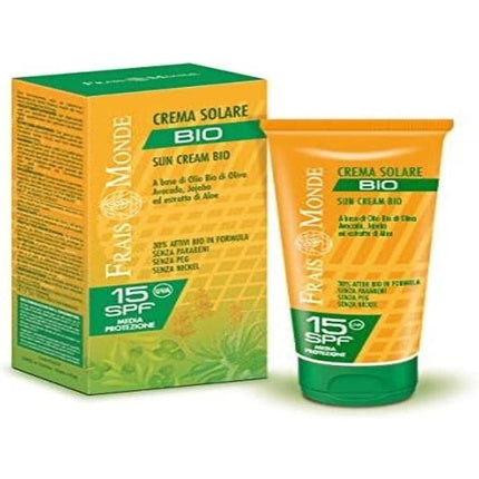 Creamă Solară Bio, Frais Monde, SPF 15, 150ml