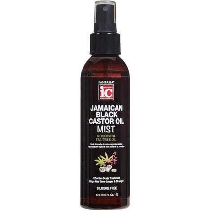 Spray de păr Fantasia Ic Jamaican Black Castor Oil Mist Infused With Tea Tree, 237 ml