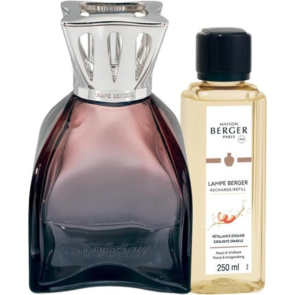 Set Parfum Maison Berger Lilly Rose, Lampă Berlingo, Refil 250ml, Culoare mov
