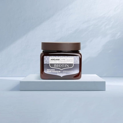 Masca hidratantă și reparatoare Arganicare cu biotină și ulei de argan, 500g