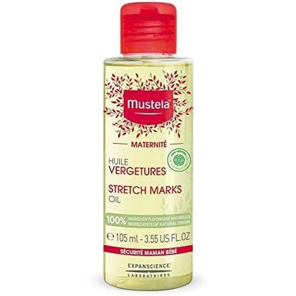 Ulei Prevenire Vergeturi, Mustela, 3 in 1, 105 ml
