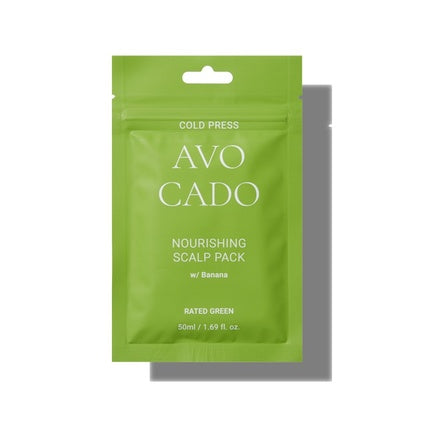Pachet îngrijire scalp cu avocado și banană, Rated Green, 50ml