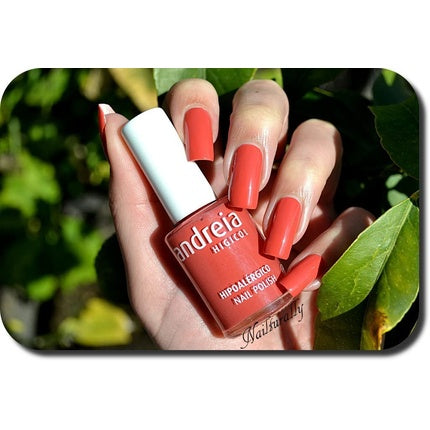 Lac de unghii hipoalergenic Andreia, Coral, 12ml