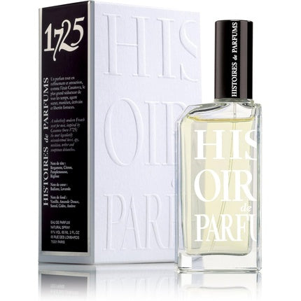 Eau de Parfum Histoires de Parfums 1725, 60ml, sticlă transparentă cu etichetă albă