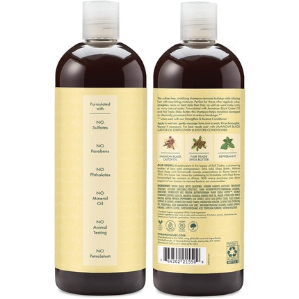 Șampon Shea Moisture Jamaican Black Castor Oil Strengthen & Restore, 473ml