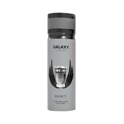 Perfumă pentru bărbați Galaxy Invict, sticlă argintie, 200ml