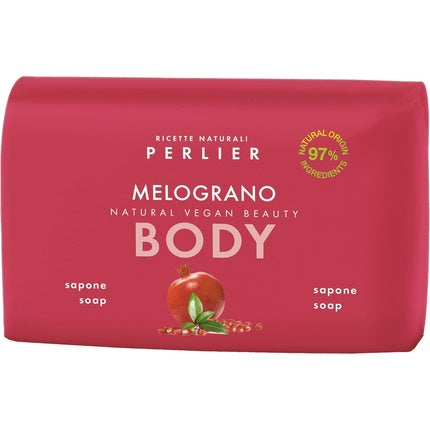 Săpun solid Perlier cu extract de rodie, 125g