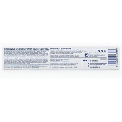Pastă de dinți, Sensodyne, Family Whitening, alb