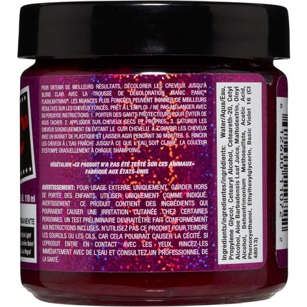 Vopsea de păr Manic Panic Pink Warrior, 136 g, roz vibrant