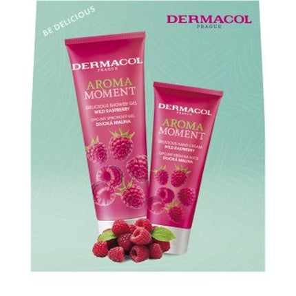 Set Îngrijire Corp Dermacol Aroma Moment Wild Raspberry, Ambalaj Cadou, 262 g