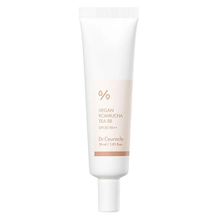 Cremă BB Dr.Ceuracle Vegan Kombucha Tea, SPF 30 PA++, 30 ml