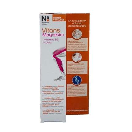 Tablete efervescente Vitans Magnesium Plus - 15 comprimate