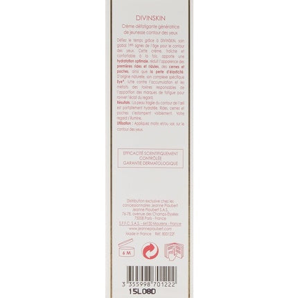 Cremă Ochi, Jeanne Piaubert, Divinskin, Roz, 15ml
